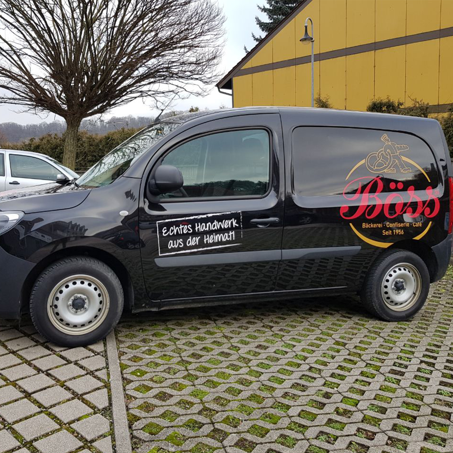 Bäckerei Böss KFZ Beschriftung