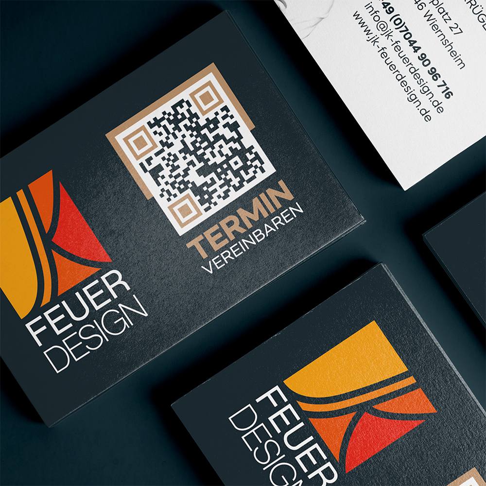 jk Feuerdesign Visitenkarte