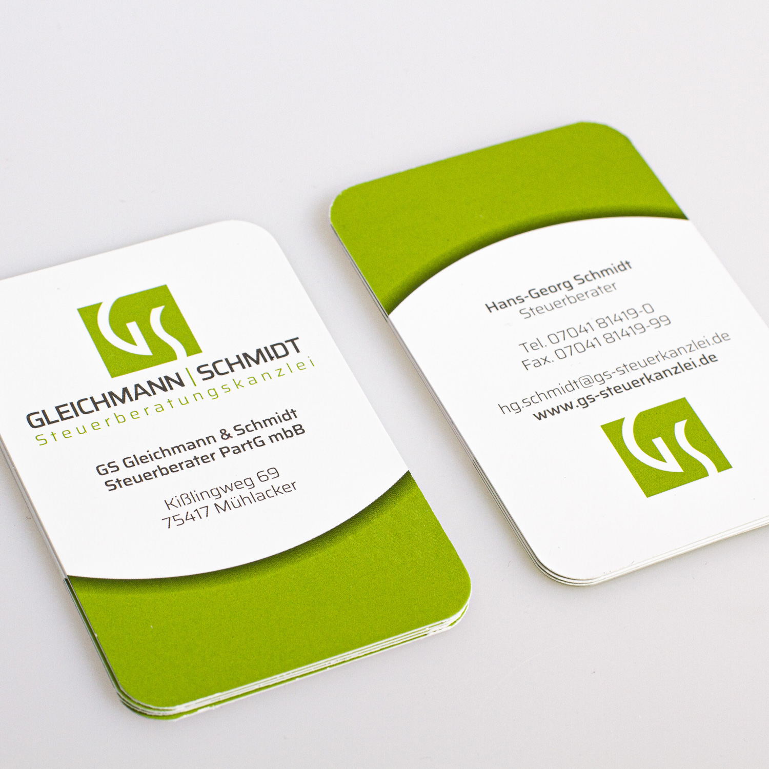 Gleichmann & Partner Visitenkarte
