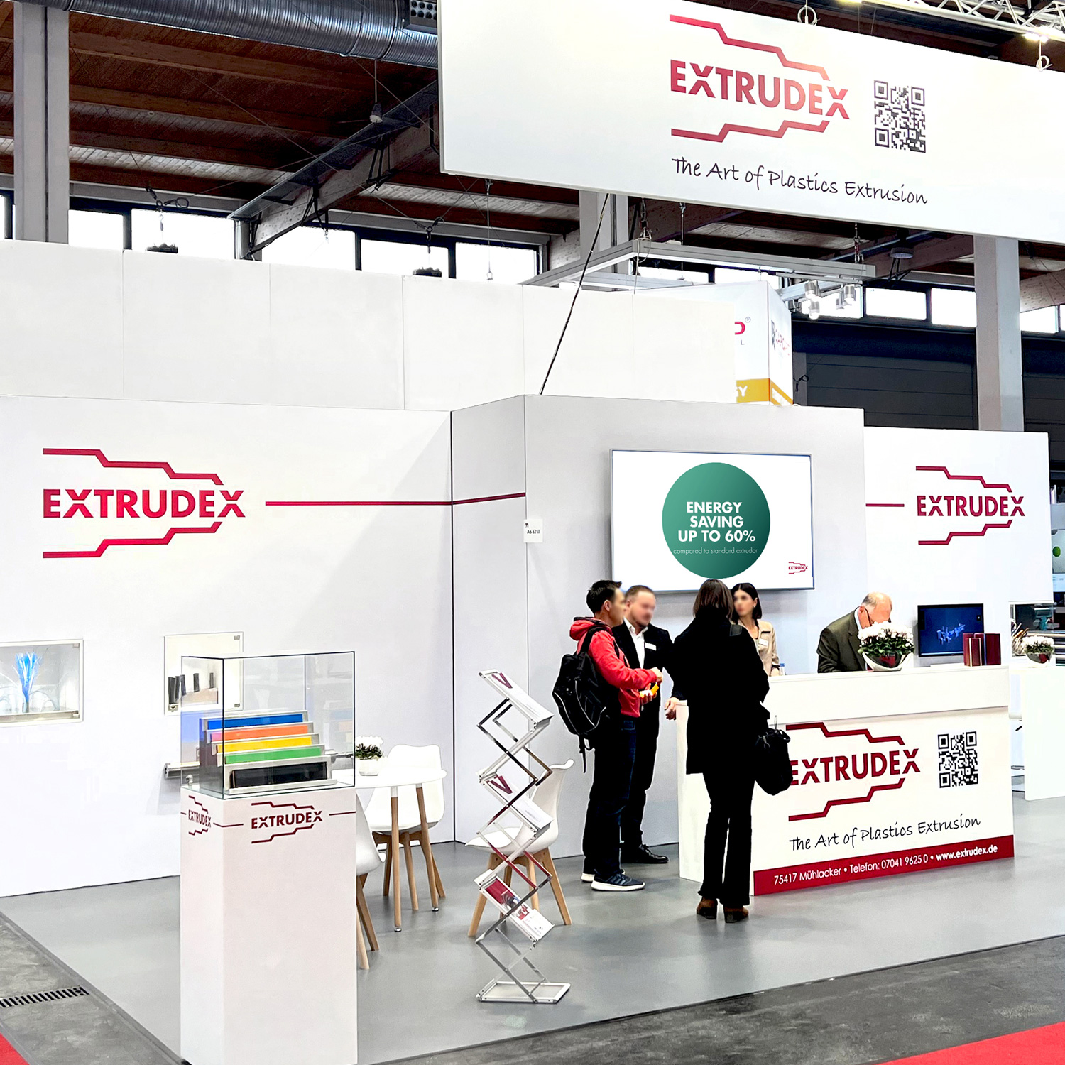 Extrudex Messestand nach Maß