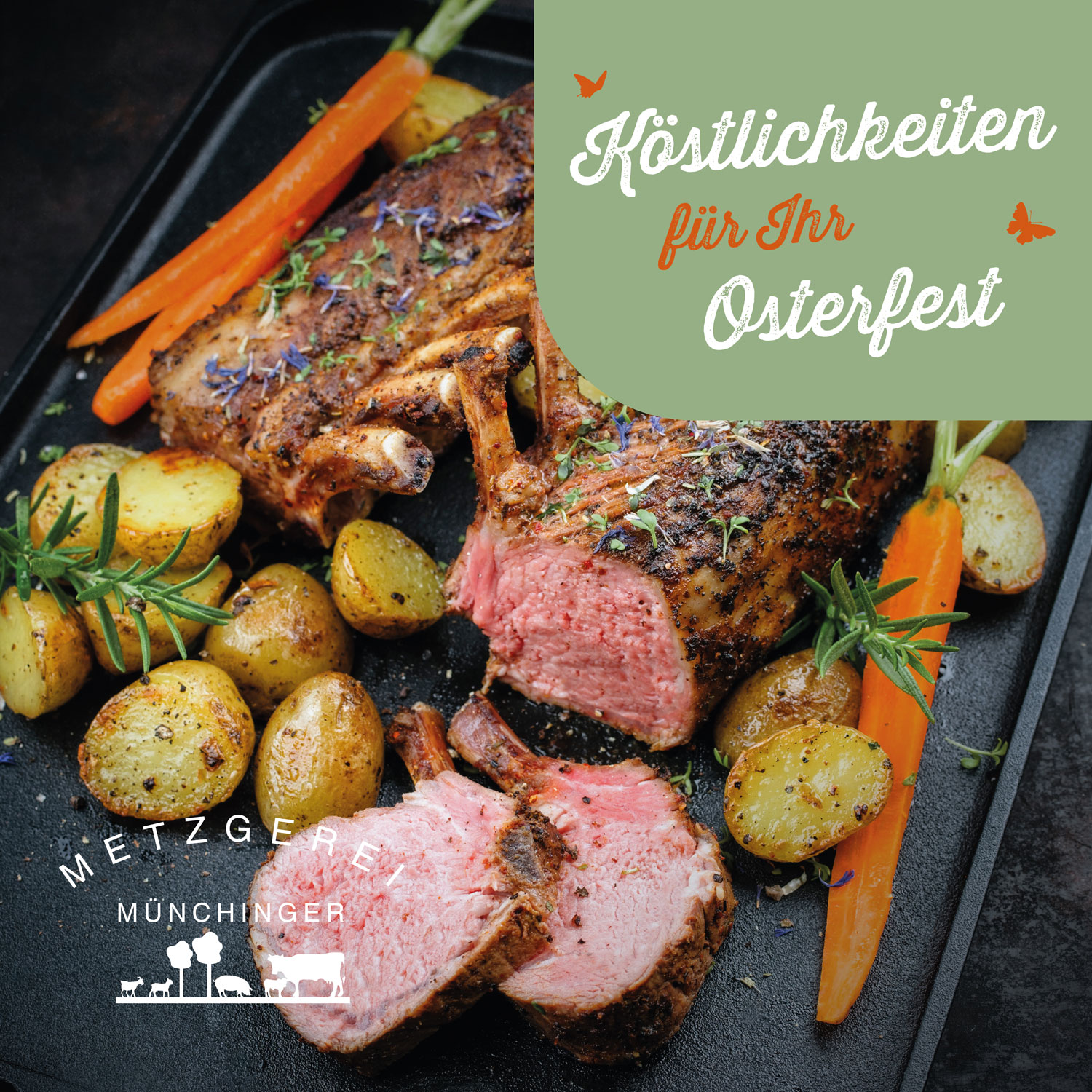 Metzgerei Münchinger Social Media Osterangebote