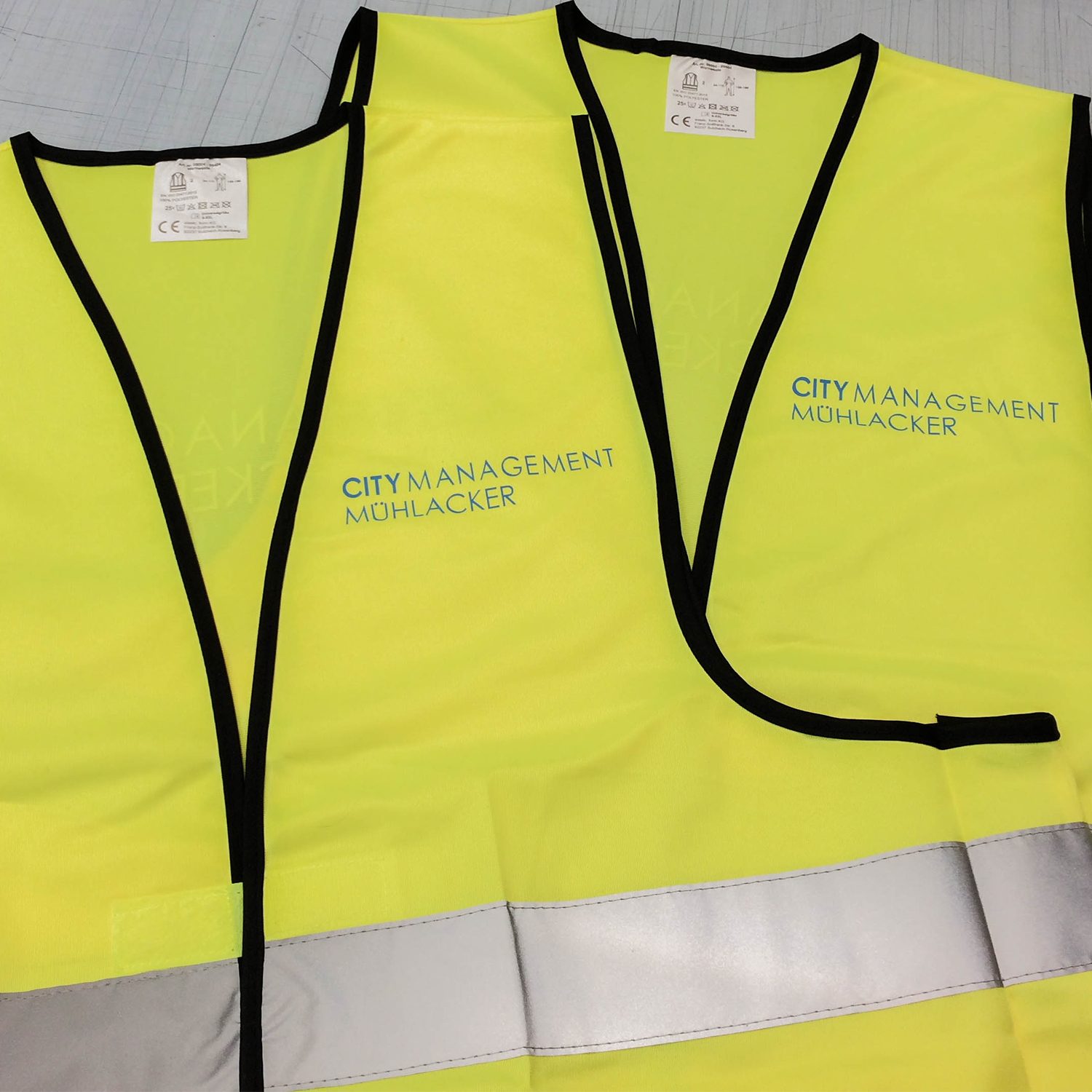 City Management Mühlacker Flexdruck