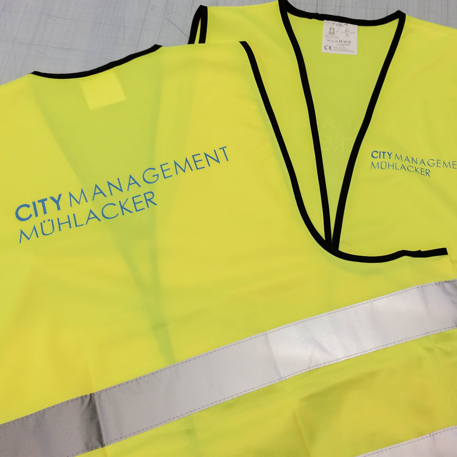City Management Mühlacker Flexdruck
