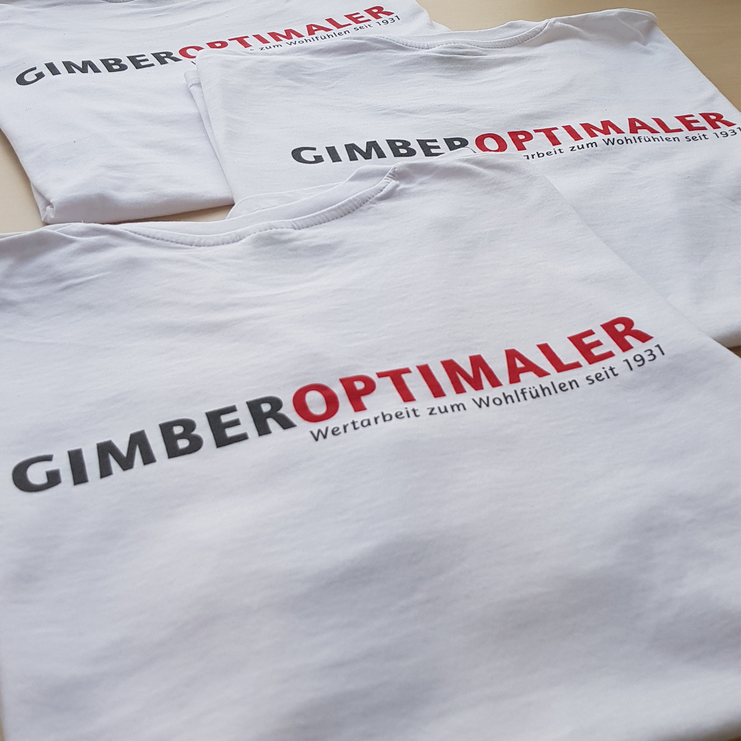 Gimberoptimaler Siebdruck