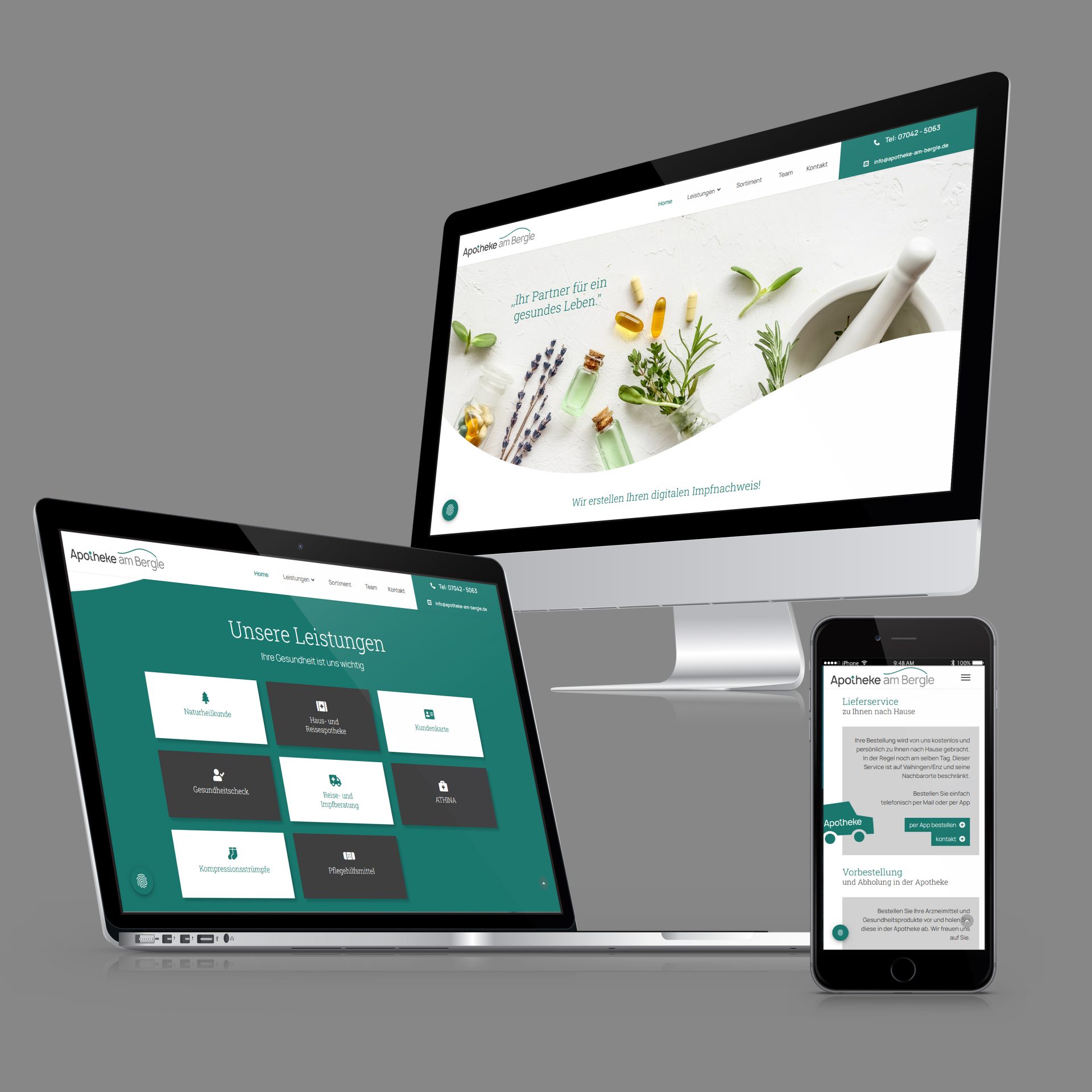 Apotheke am Bergle Website