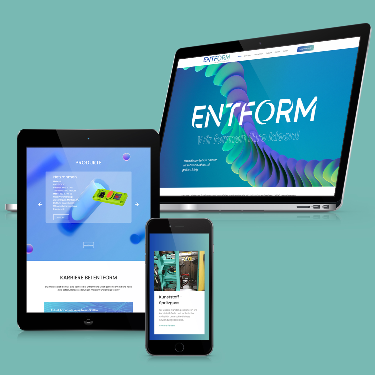 Entform GmbH & Co. KG Website