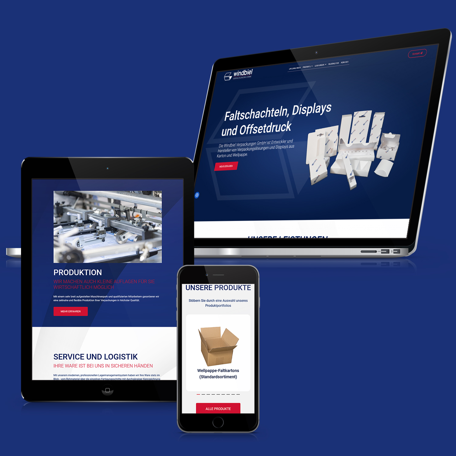 Windbiel Verpackungen GmbH Website