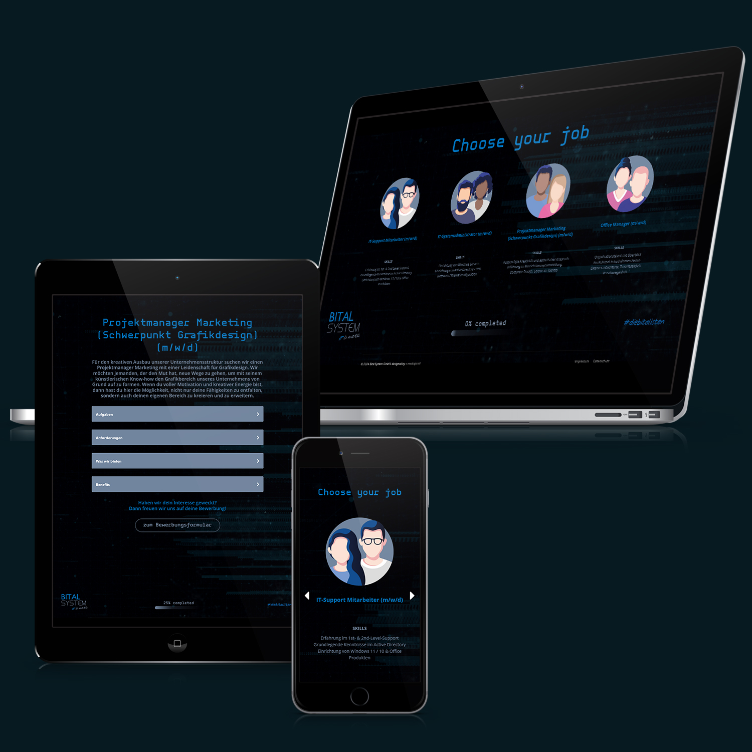 Bital System GmbH Website