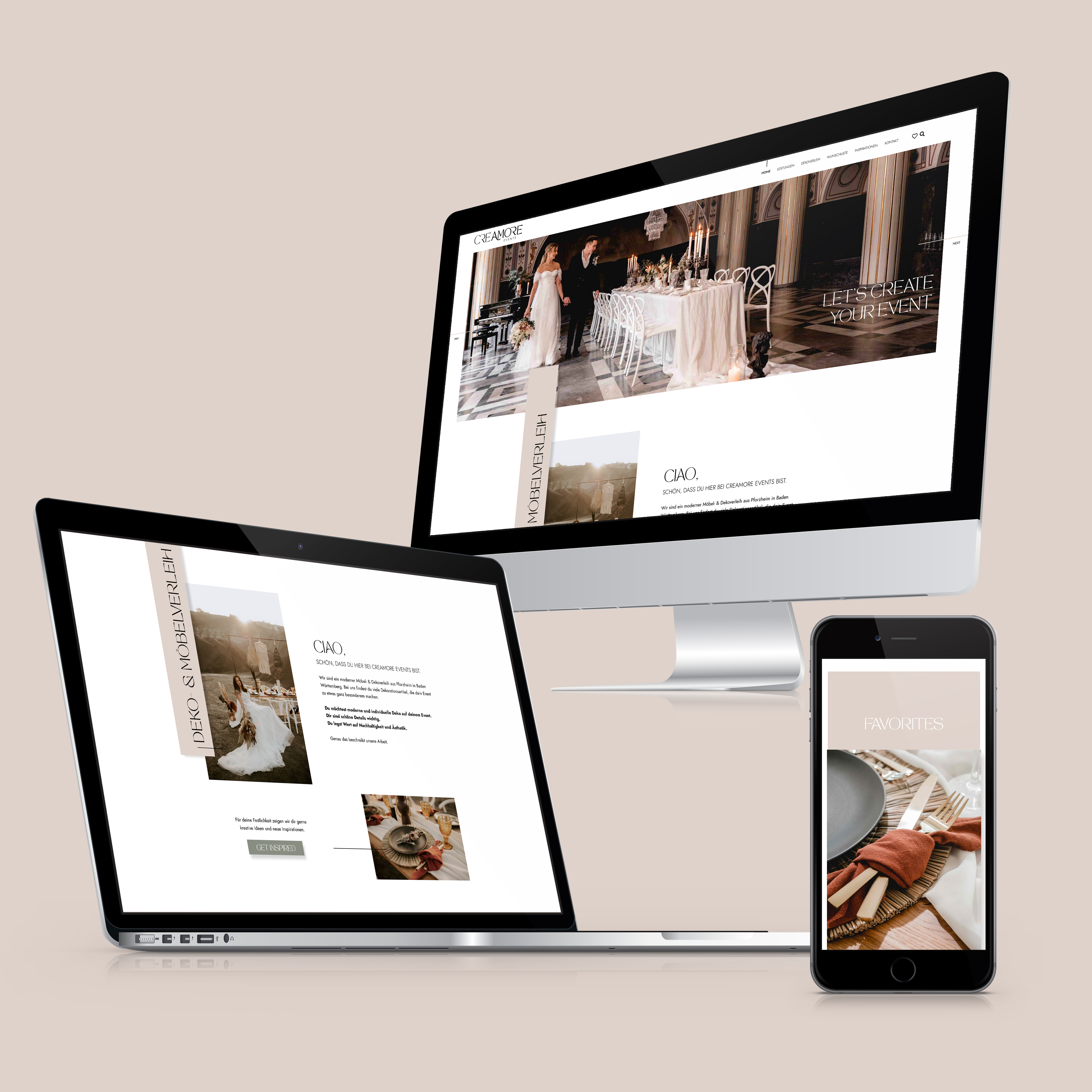 Creamore Events Website