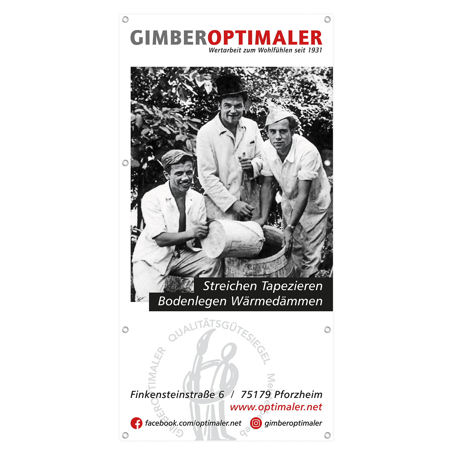 Gimber Optimaler Banner