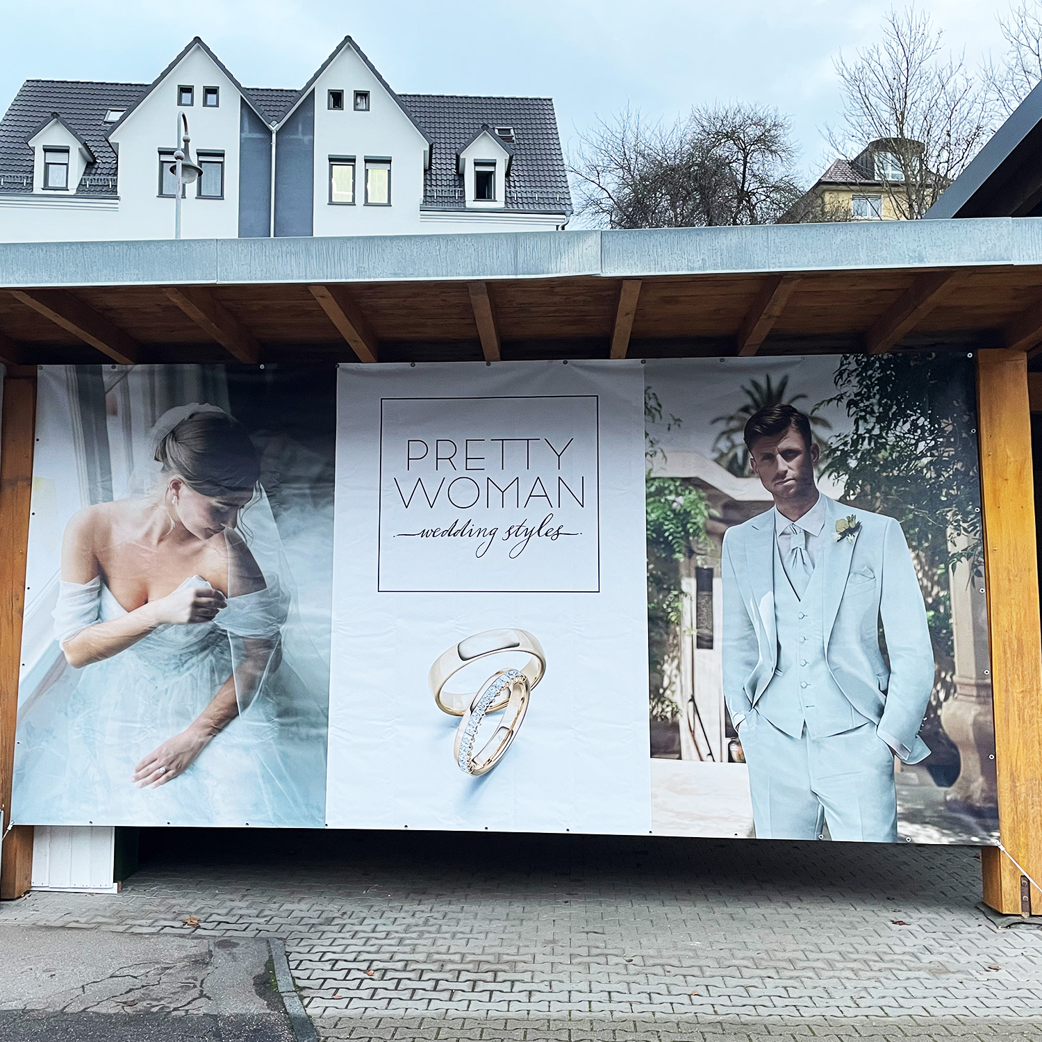pretty woman & man XXL Banner