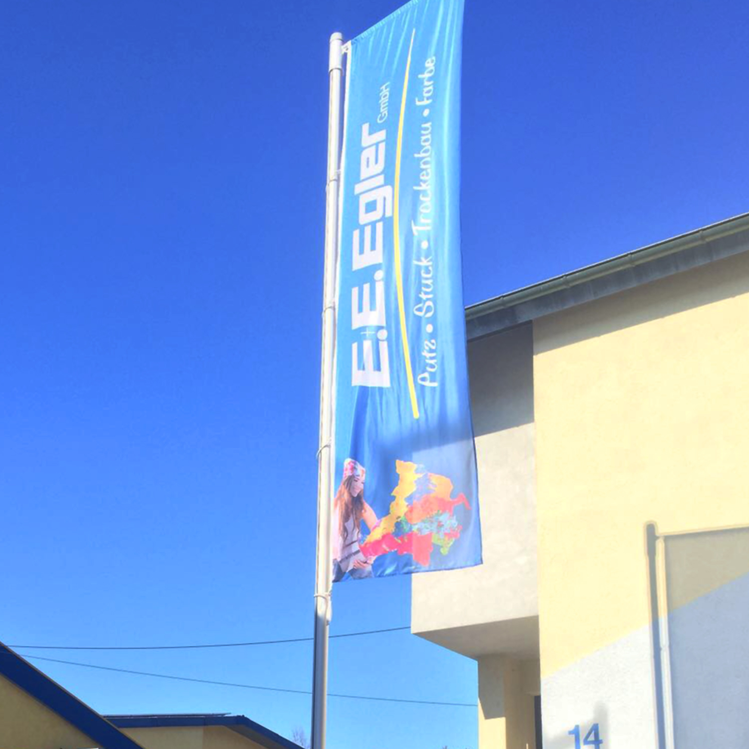 E.+E. Egler Hissflagge
