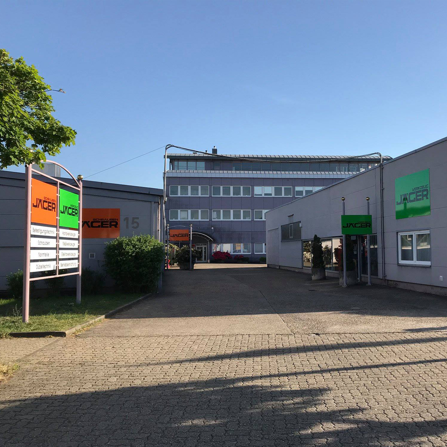 Jäger Werkzeug – Schrauben Schilder