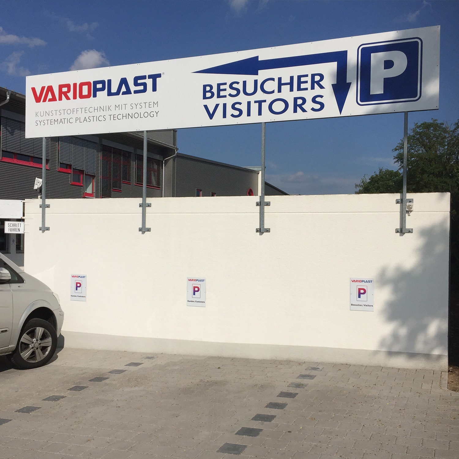 Varioplast Parkplatz Schilder